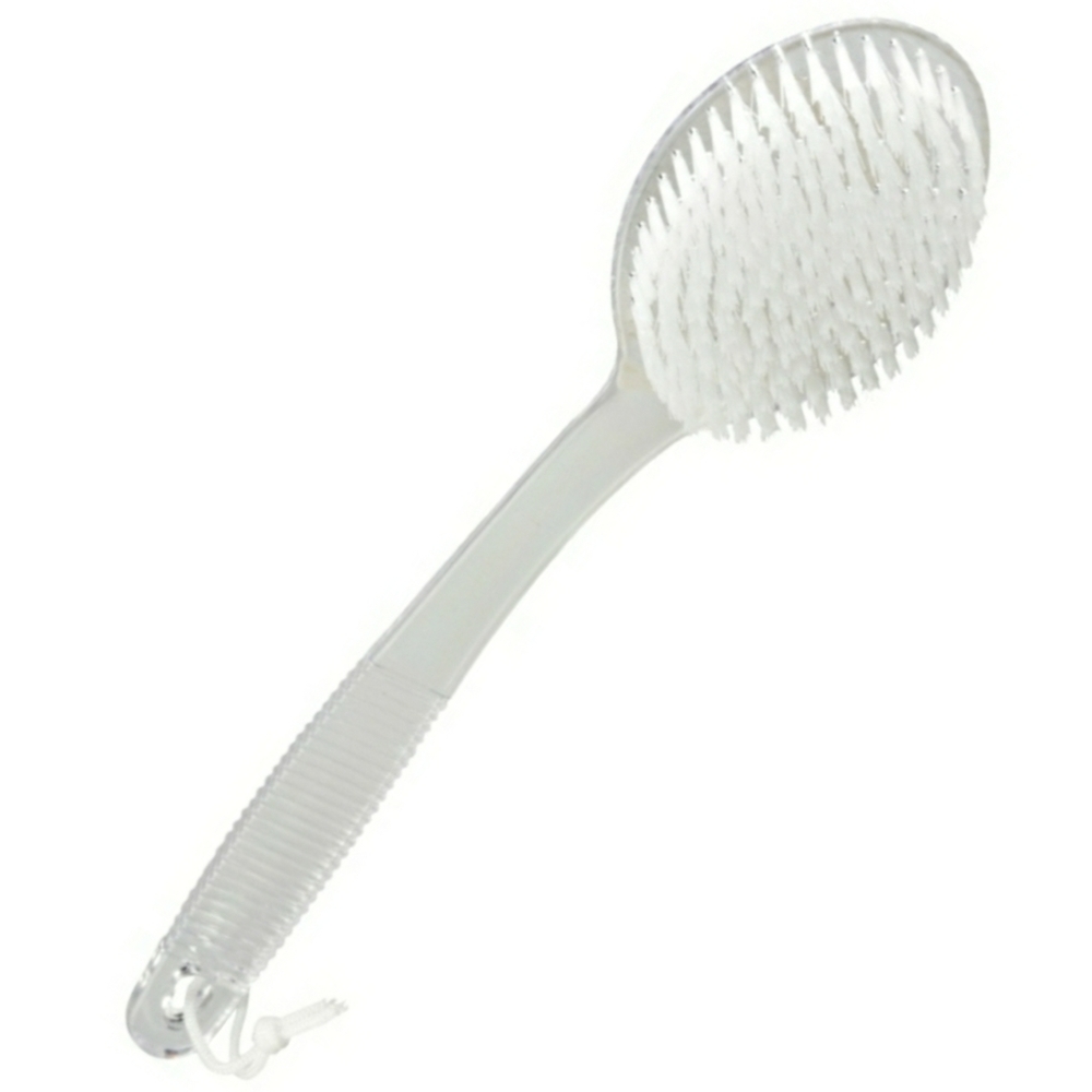 White Bath & Shower Brush